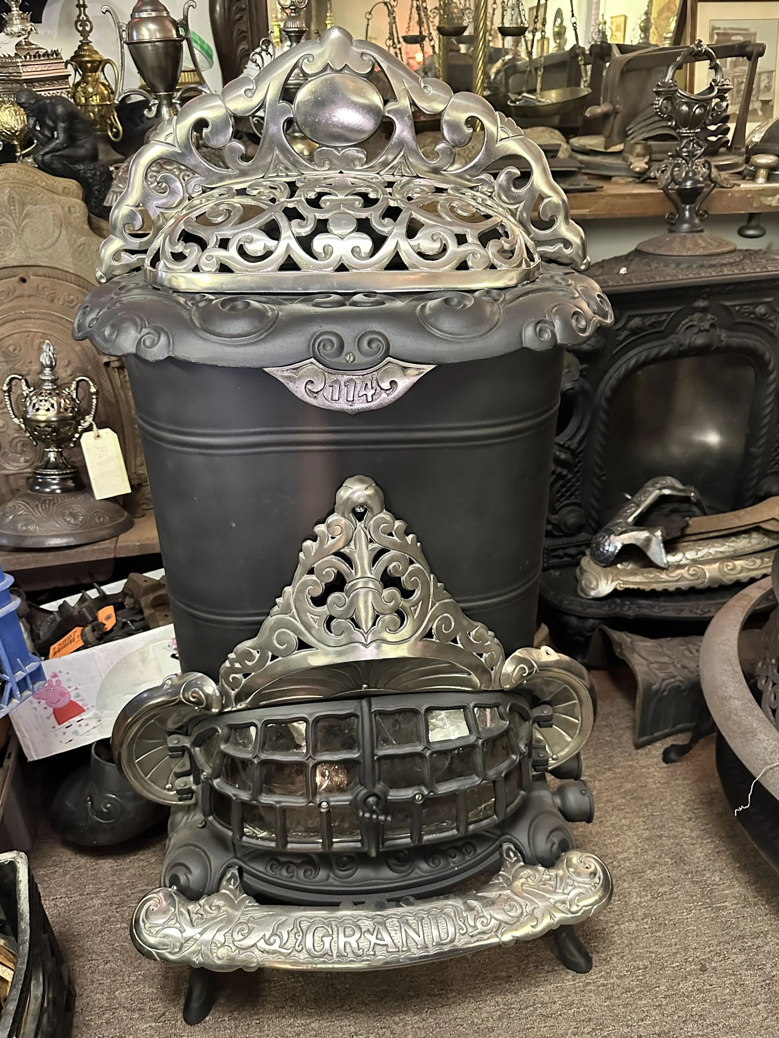 川柳江戸砂子　上・下 昭和5、6年初版 Stove Selection — Antique Stoveworks